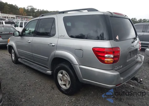 2002 Toyota Sequoia Sr5 z USA, uszkodzony, nr VIN 5TDBT44AX2S106224